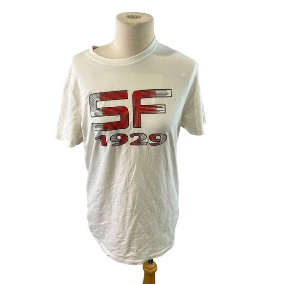 FERRARI White Crew Neck Graphic Tee (XL) - Picture 10 of 10